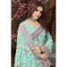 Picture of Alluring Georgette Pale Turquoise Saree