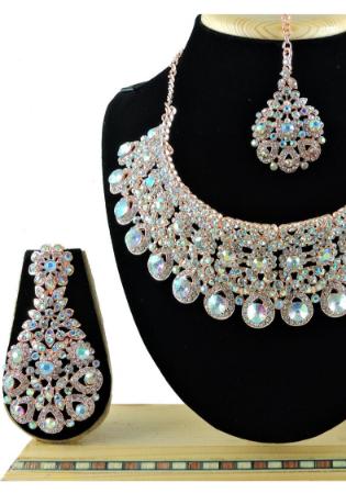 Picture of Radiant Off White Necklace Set