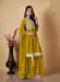 Picture of Georgette Dark Golden Rod Readymade Salwar Kameez