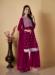 Picture of Marvelous Georgette Maroon Readymade Salwar Kameez