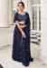 Picture of Good Looking Georgette Midnight Blue Lehenga Choli