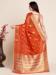 Picture of Grand Silk Fire Brick Saree