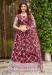 Picture of Excellent Georgette Maroon Lehenga Choli