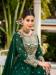 Picture of Good Looking Georgette Dark Green Readymade Salwar Kameez