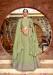 Picture of Shapely Chiffon Dark Khaki Lehenga Choli