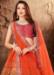 Picture of Pleasing Satin Chocolate Lehenga Choli