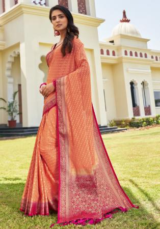 Picture of Graceful Georgette Peru Saree