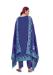 Picture of Chiffon Dark Slate Blue Readymade Salwar Kameez