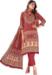 Picture of Well Formed Satin Maroon Readymade Salwar Kameez