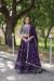 Picture of Statuesque Georgette Purple Lehenga Choli