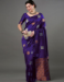 Picture of Admirable Silk Purple Saree