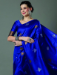 Picture of Admirable Silk Medium Blue Saree