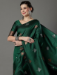 Picture of Splendid Silk Sea Green Saree