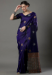 Picture of Magnificent Silk Purple Saree