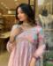 Picture of Gorgeous Rayon Rosy Brown Anarkali Salwar Kameez