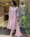 Picture of Gorgeous Rayon Rosy Brown Anarkali Salwar Kameez