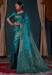 Picture of Well Formed Satin & Silk Midnight Blue Saree