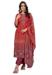 Picture of Sightly Satin Red Readymade Salwar Kameez