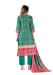 Picture of Statuesque Satin Dark Cyan Readymade Salwar Kameez