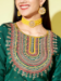 Picture of Stunning Silk Sea Green Readymade Salwar Kameez