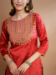 Picture of Beauteous Silk Maroon Readymade Salwar Kameez