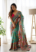 Picture of Good Looking Silk Sea Green Saree