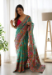 Picture of Good Looking Silk Sea Green Saree