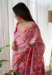 Picture of Gorgeous Silk Pink Saree