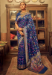 Picture of Enticing Silk Dark Slate Blue Saree