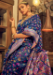 Picture of Enticing Silk Dark Slate Blue Saree