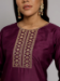 Picture of Exquisite Silk Brown Readymade Salwar Kameez