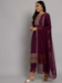 Picture of Exquisite Silk Brown Readymade Salwar Kameez