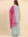 Picture of Georgette Gainsboro Straight Cut Salwar Kameez