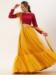 Picture of Georgette & Net Orange Readymade Lehenga Choli