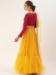 Picture of Georgette & Net Orange Readymade Lehenga Choli