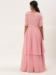 Picture of Radiant Cotton & Georgette & Net Pink Readymade Gown