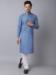 Picture of Exquisite Cotton Light Slate Grey Kurtas