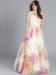 Picture of Georgette & Organza Off White Readymade Gown