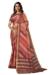 Picture of Excellent Crepe & Silk Indian Red Saree