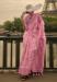 Picture of Superb Organza Pale Violet Red Saree