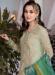 Picture of Georgette Dark Sea Green Straight Cut Salwar Kameez