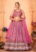 Picture of Charming Chiffon Plum Readymade Lehenga Choli