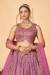 Picture of Charming Chiffon Plum Readymade Lehenga Choli