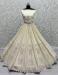 Picture of Fine Net Beige Lehenga Choli