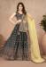 Picture of Lovely Silk Dark Slate Grey Lehenga Choli