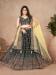 Picture of Lovely Silk Dark Slate Grey Lehenga Choli