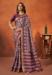 Picture of Amazing Crepe & Silk Purple Saree