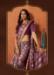 Picture of Pretty Crepe & Silk Purple Saree