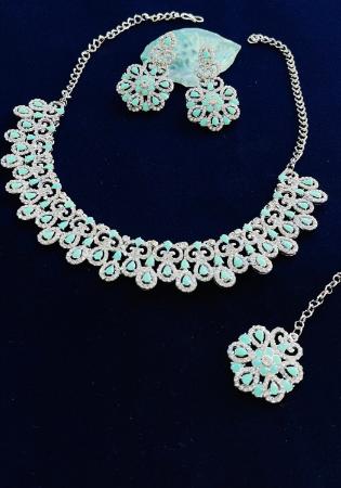 Picture of Resplendent Powder Blue Necklace Set