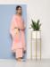 Picture of Rayon & Crepe & Georgette Light Pink Kurtis And Tunic